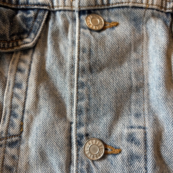 Agolde Charli Oversized Denim Jacket Size XS - Picture 6 of 6